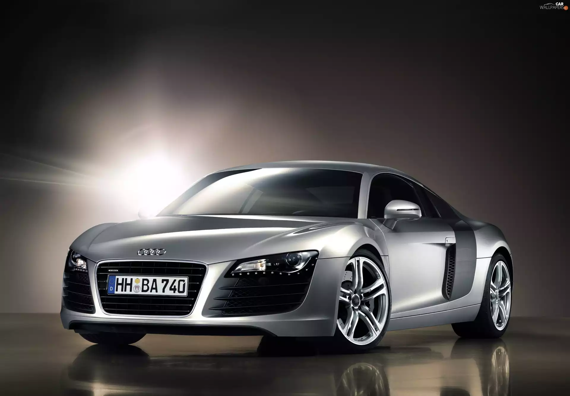 glamour, Silver, Audi R8