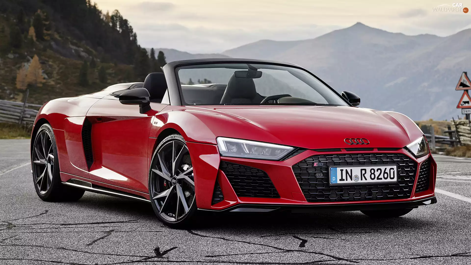 Spyder, Red, Audi R8