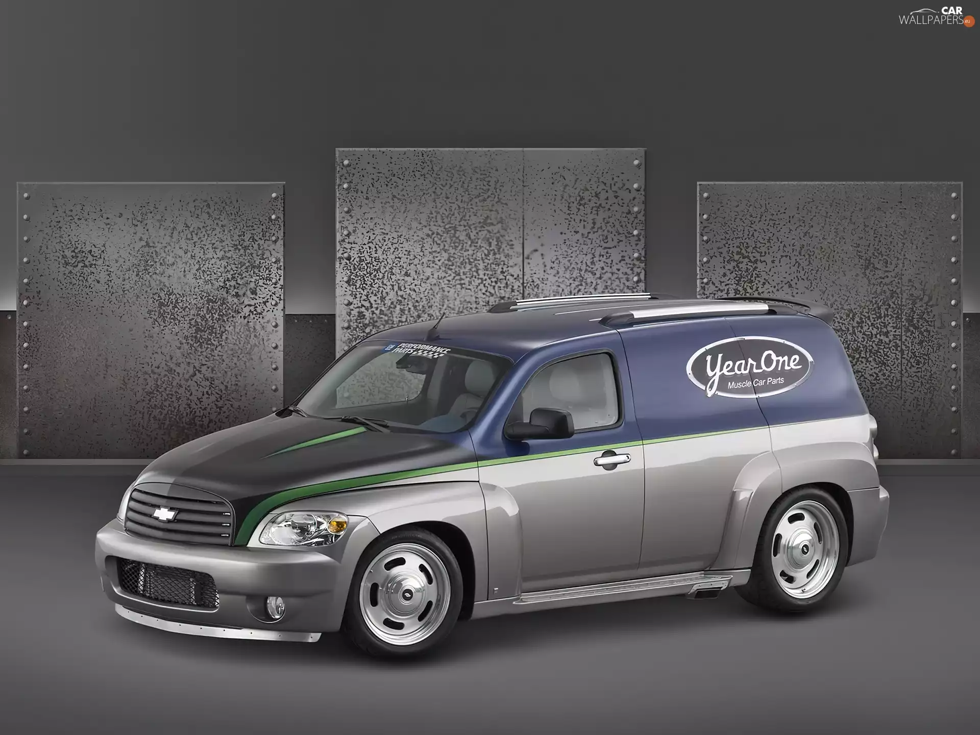 roof, Chevrolet HHR, Rails