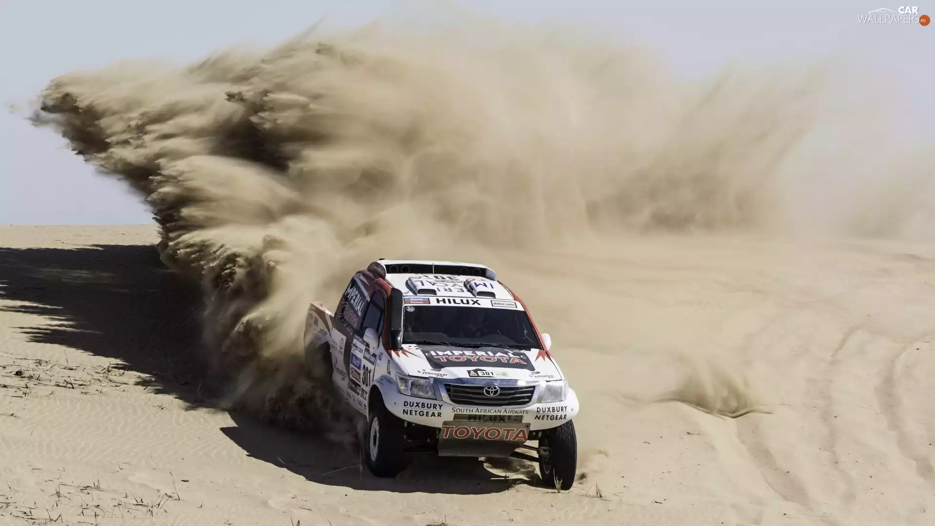 Dakar Rally, Hilux, Desert, Toyota