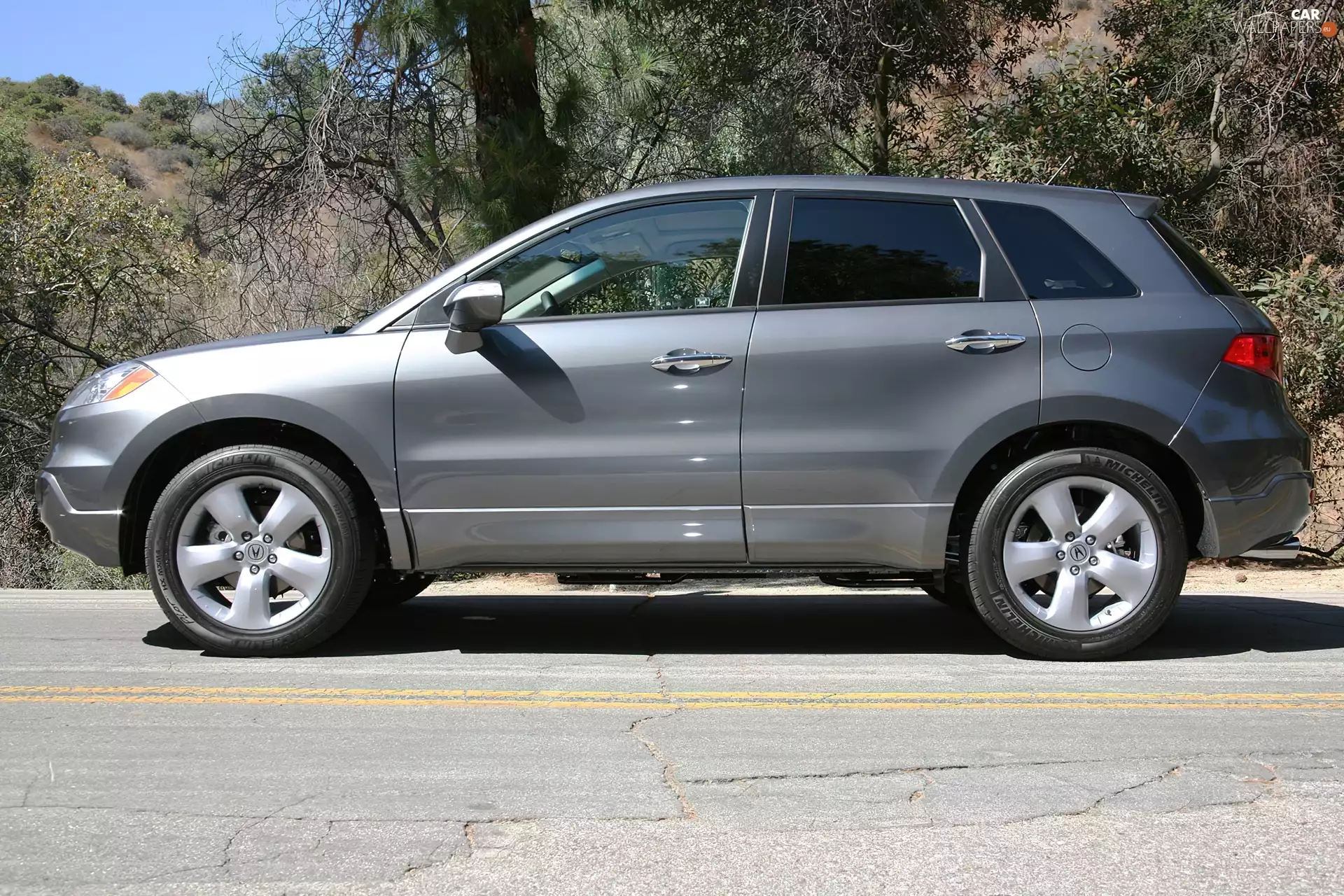 Acura RDX, handle, Chrome, @