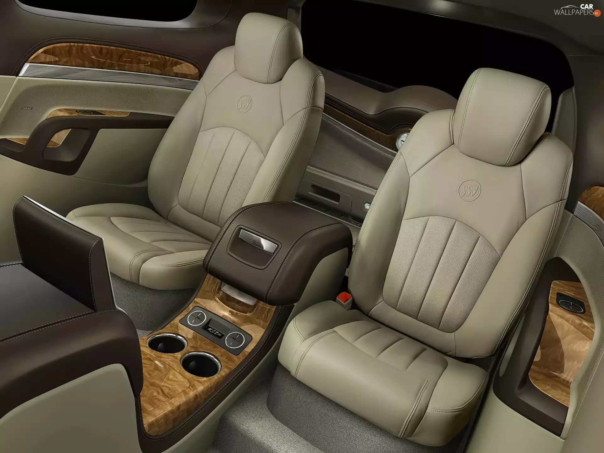 seats, Buick Enclave, rear