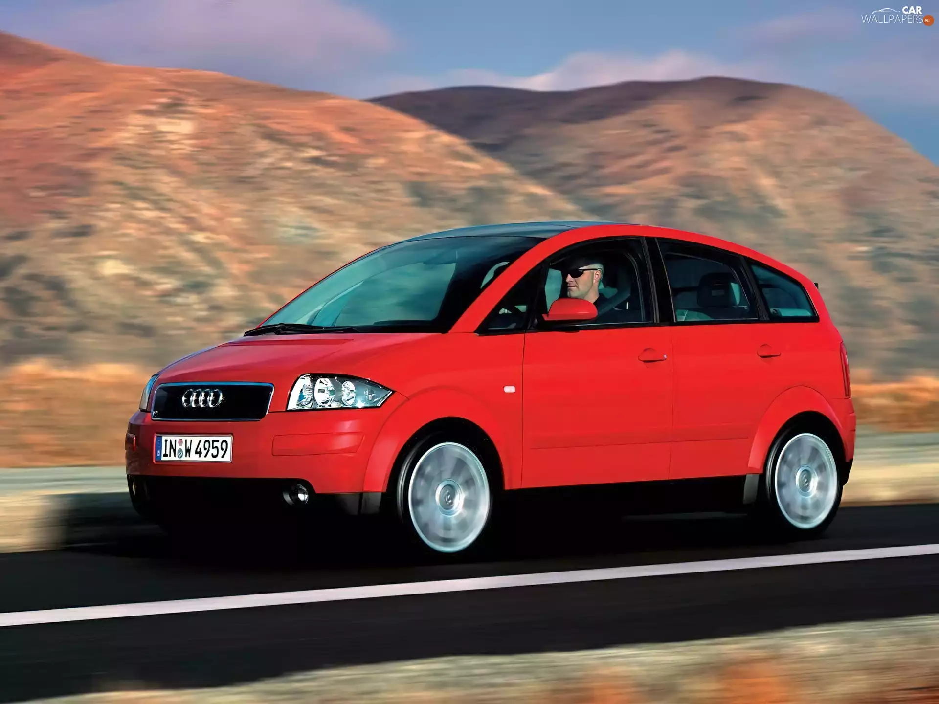 Red, Audi A2