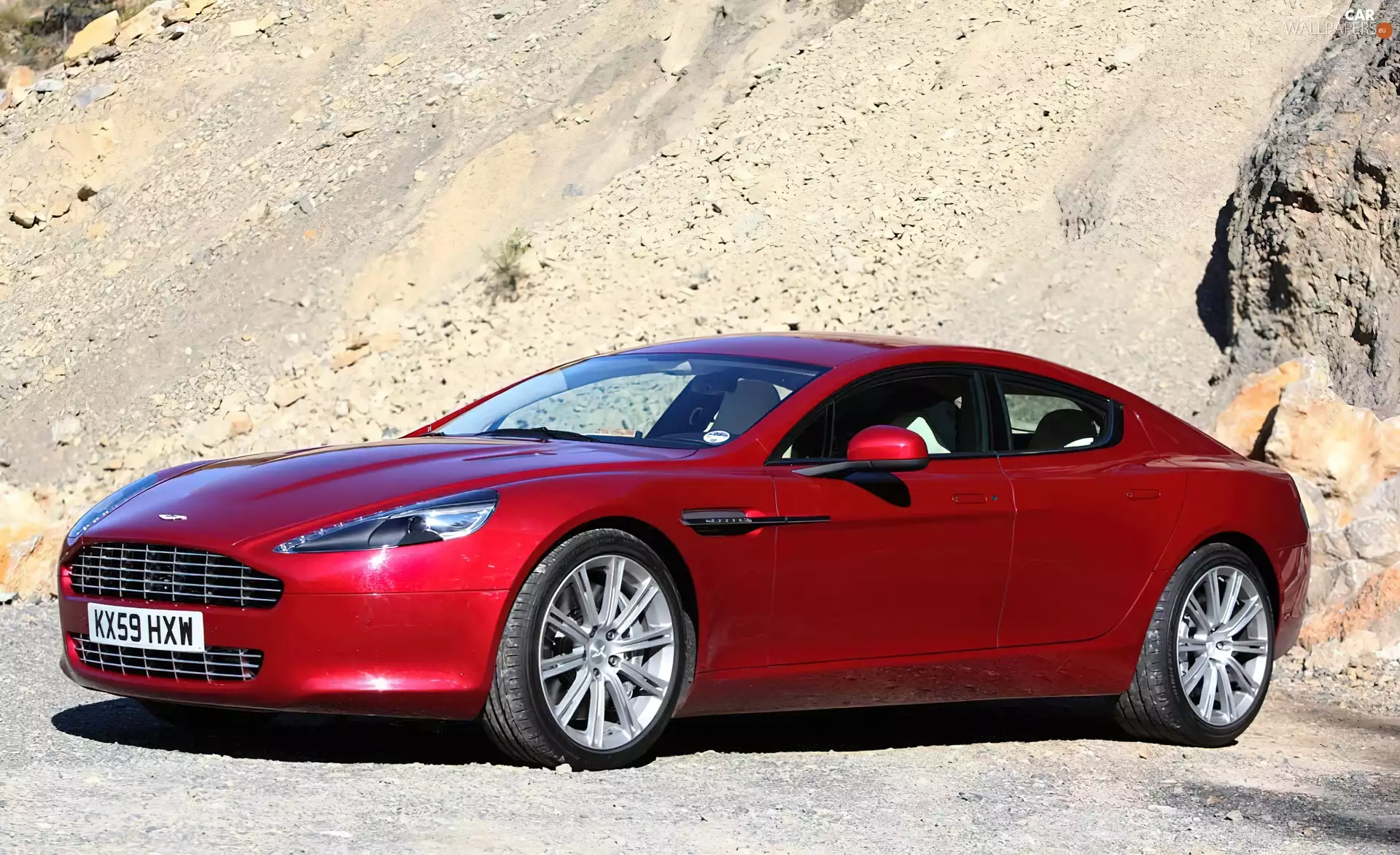 @, Red, Aston Martin Rapide