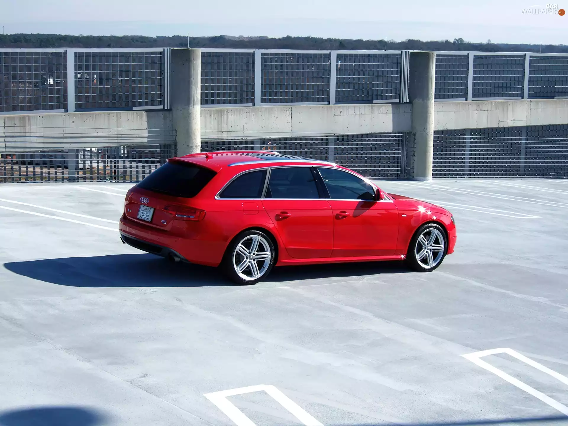 AVANT, Red, Audi A4 B8