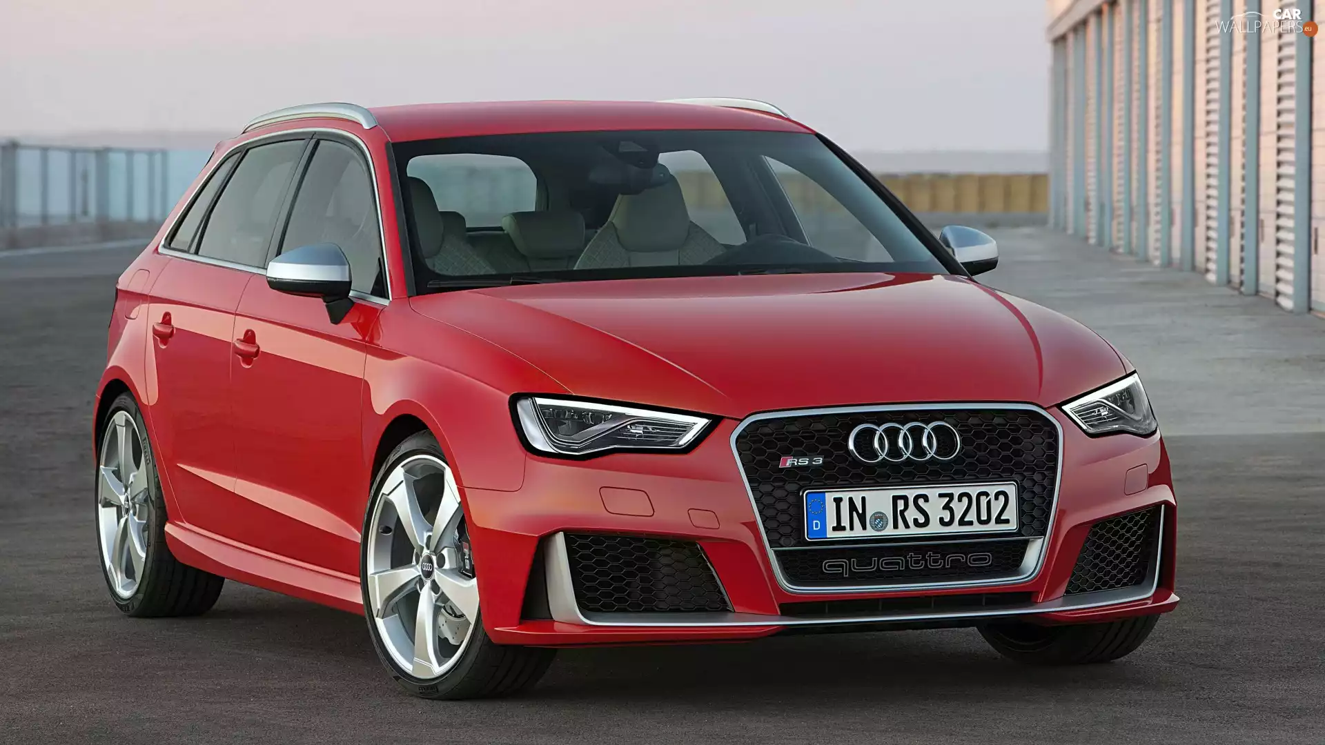 2015, Red, Audi RS3 Sportback