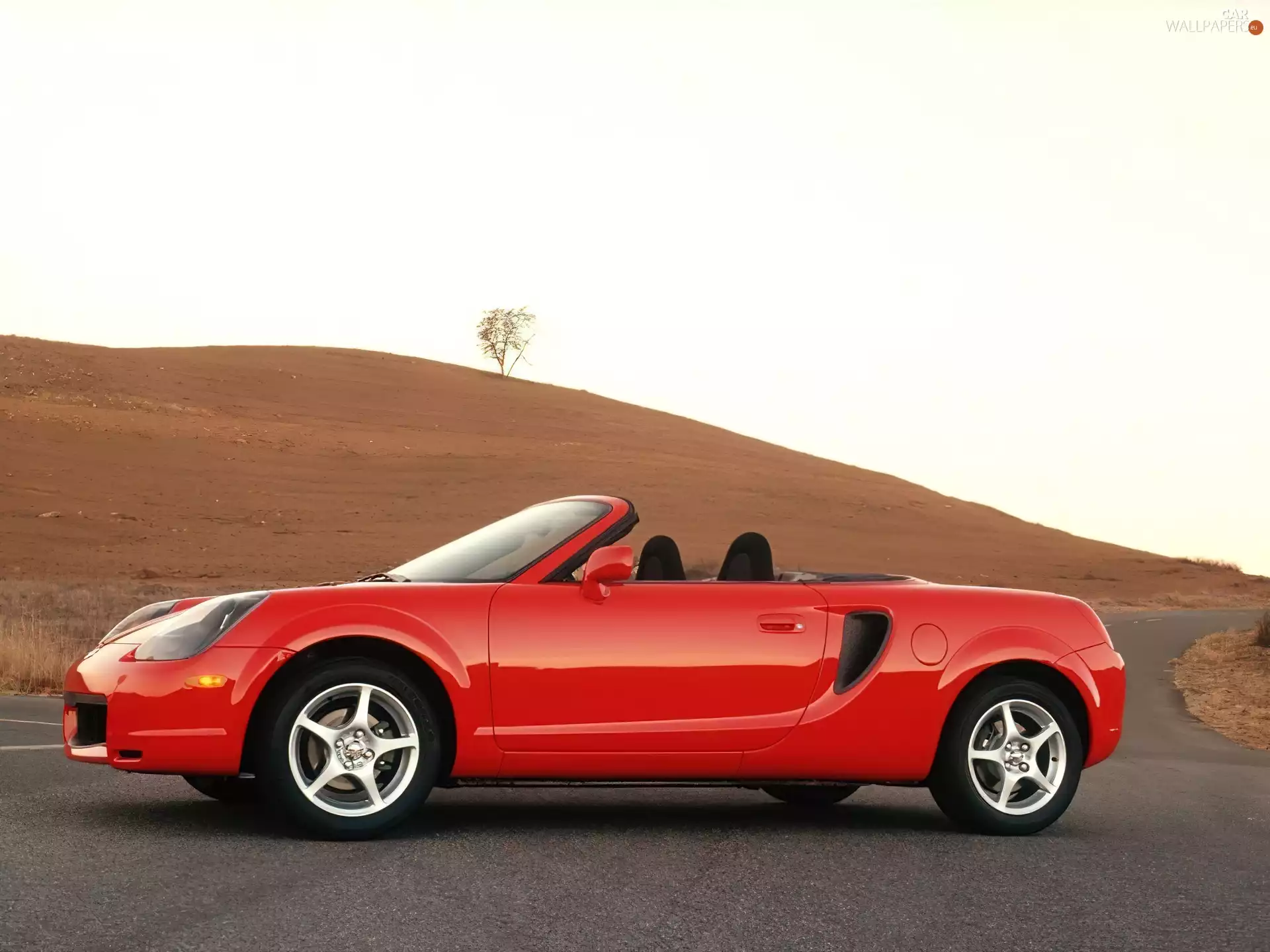 Cabrio, MR-2, Red
