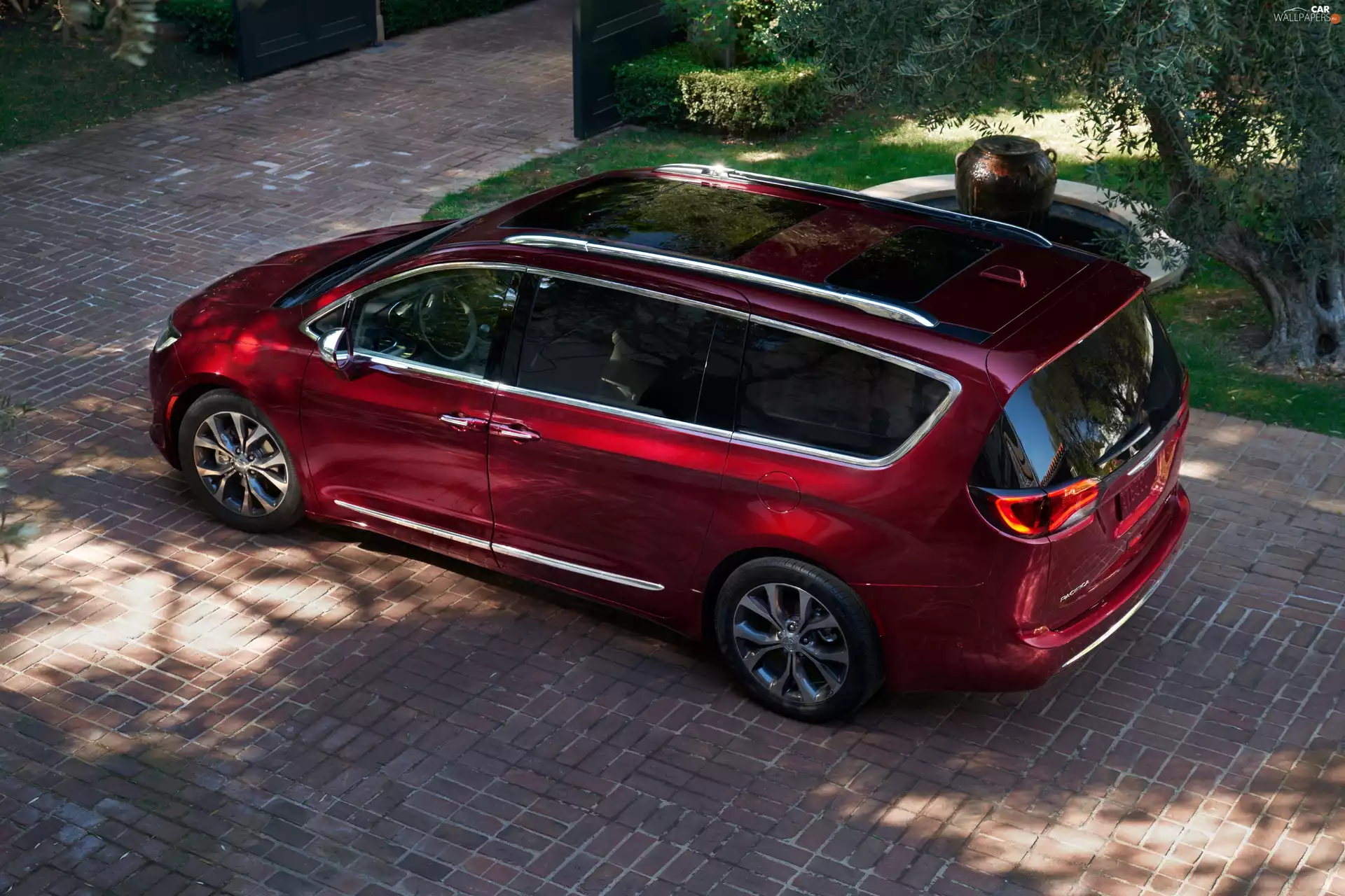 Chrysler, Automobile, Pacifica, Red