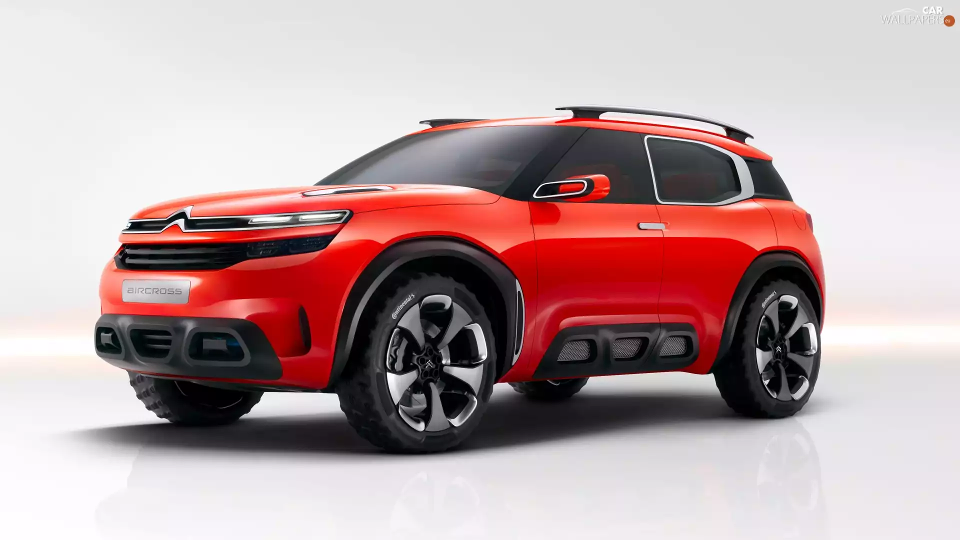 2015, Red, Citroen Aircross Concept