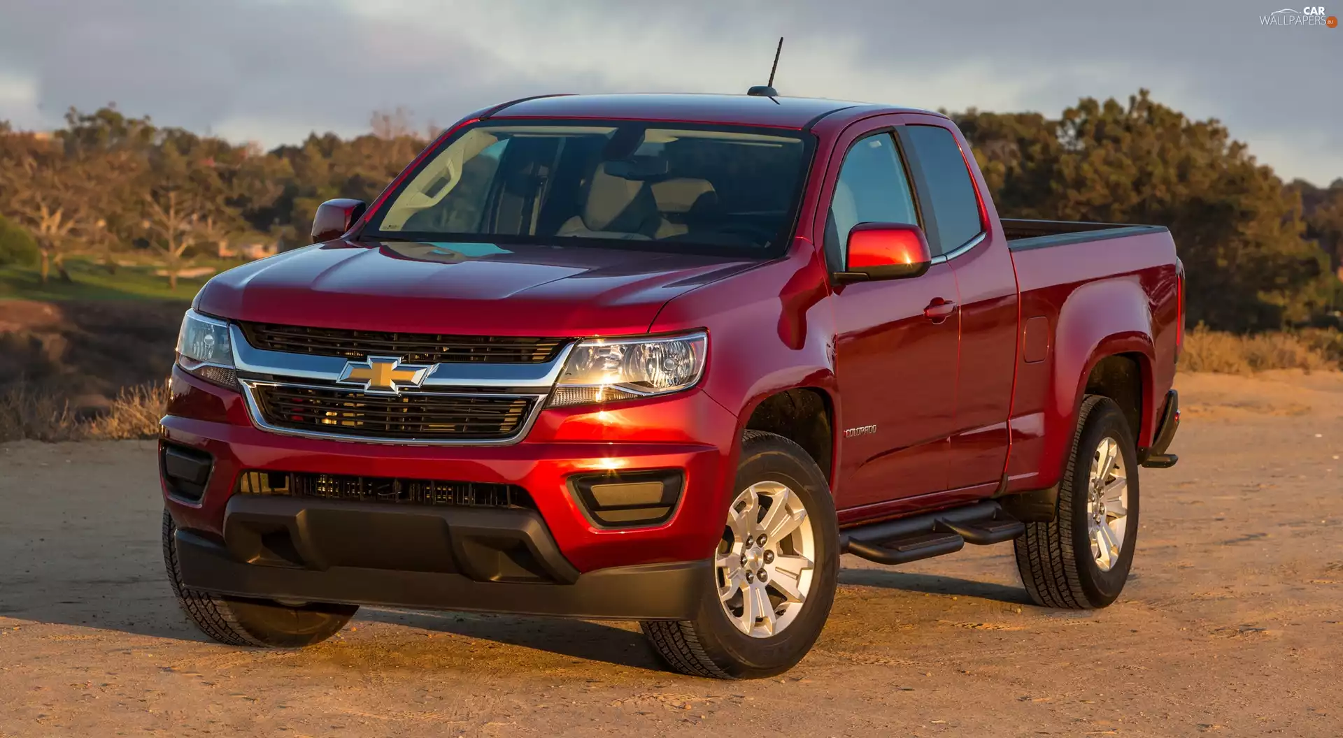 Red, Chevrolet colorado