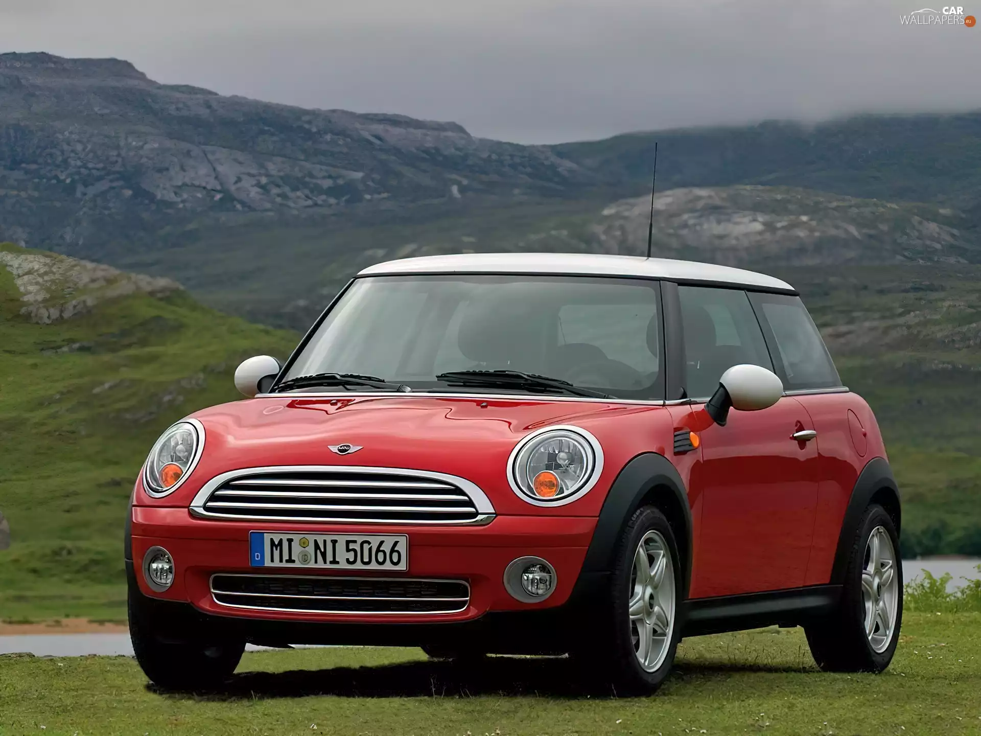 Red, Mini Cooper