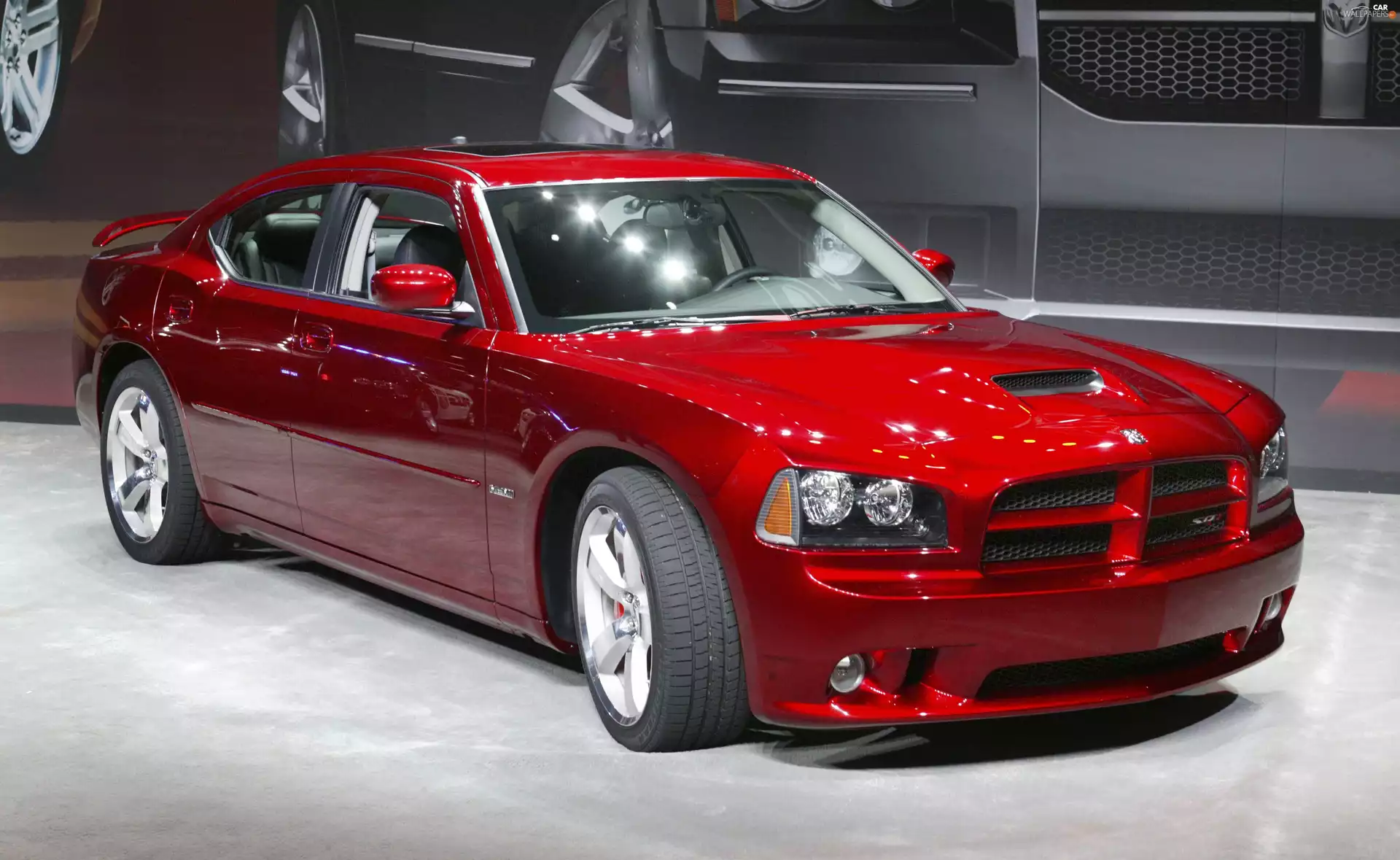 Dodge Charger, New, Red