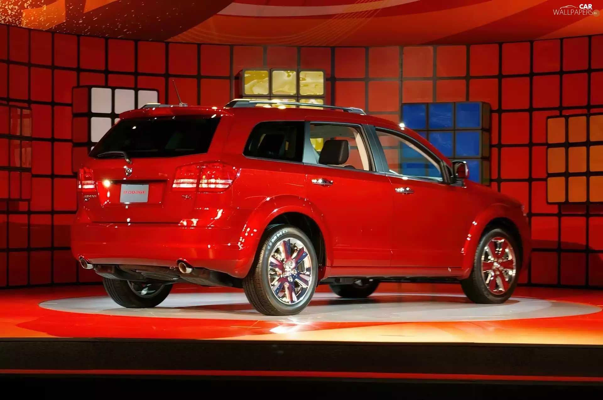 Dodge Journey, presentation, Red