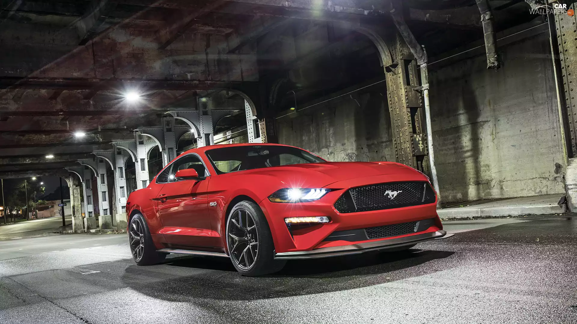 Ford Mustang GT, Red