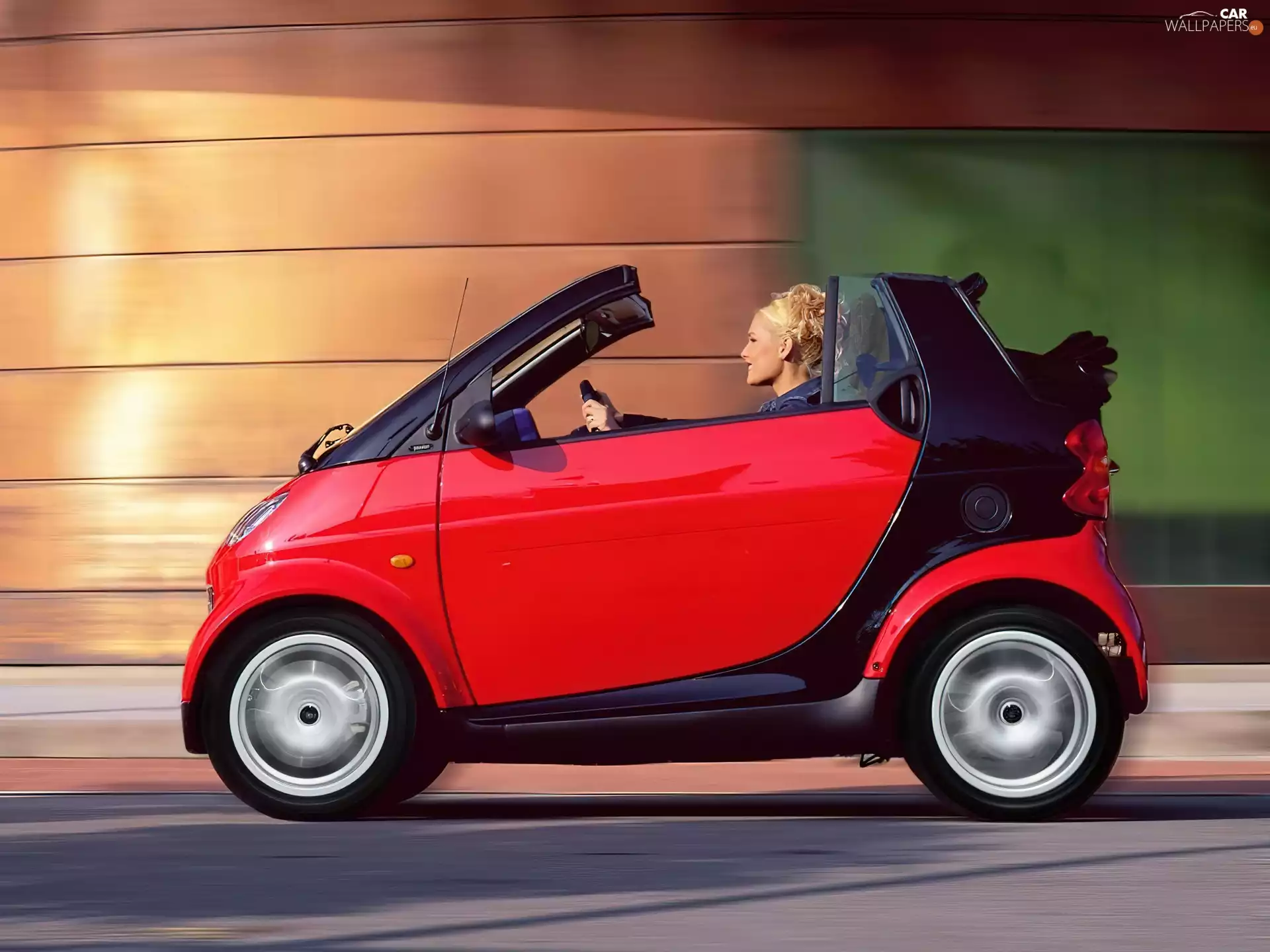 Red, Smart Fortwo