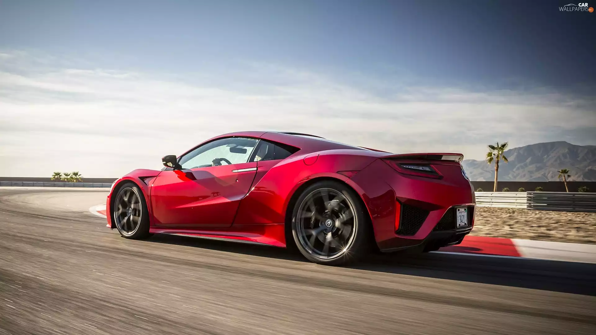 2017, red hot, Acura NSX