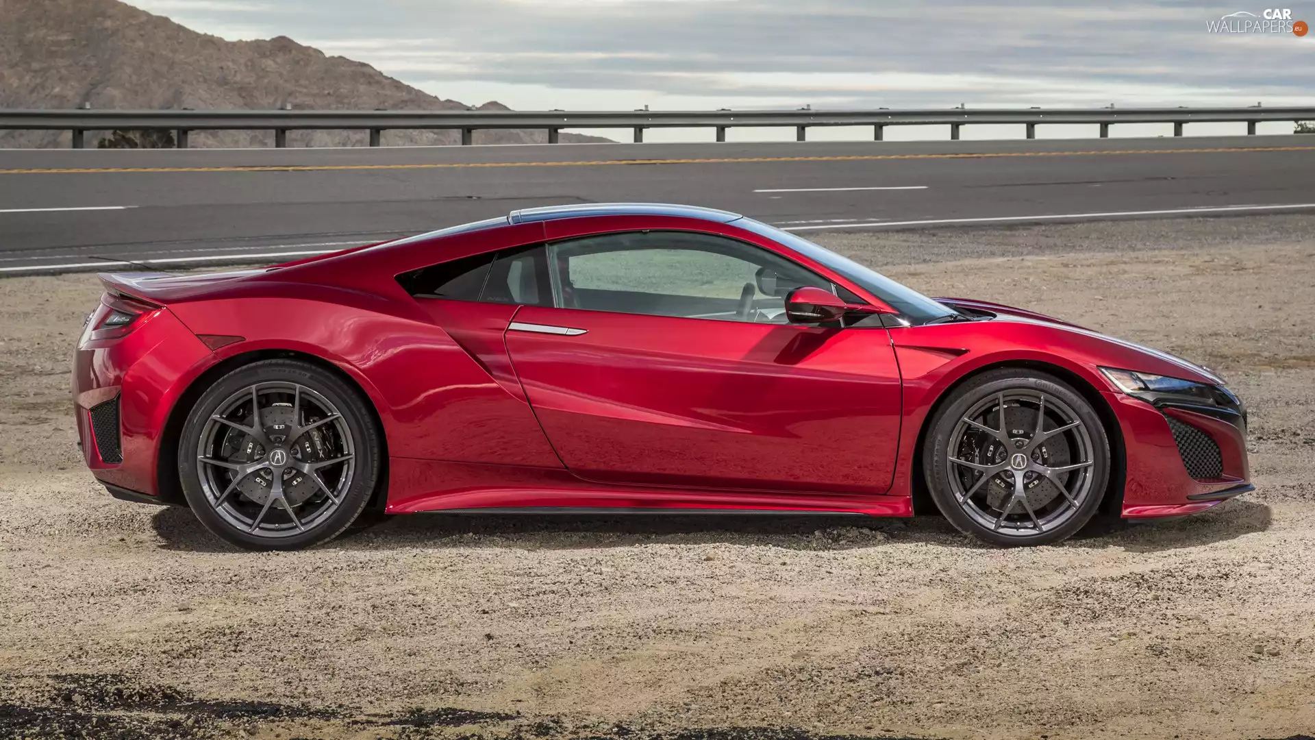 side, red hot, Acura NSX