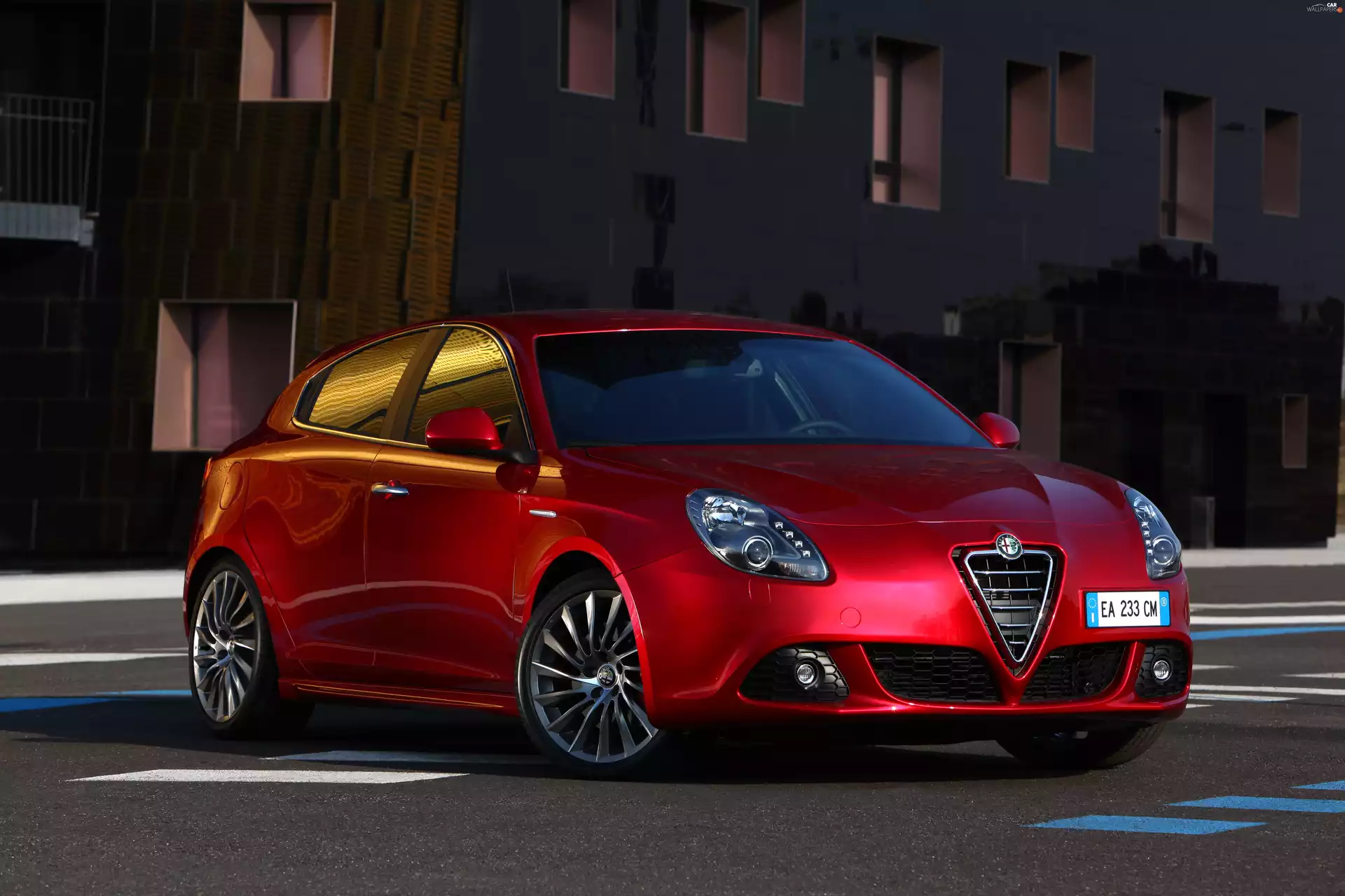 Giulietta, red hot, Alfa Romeo