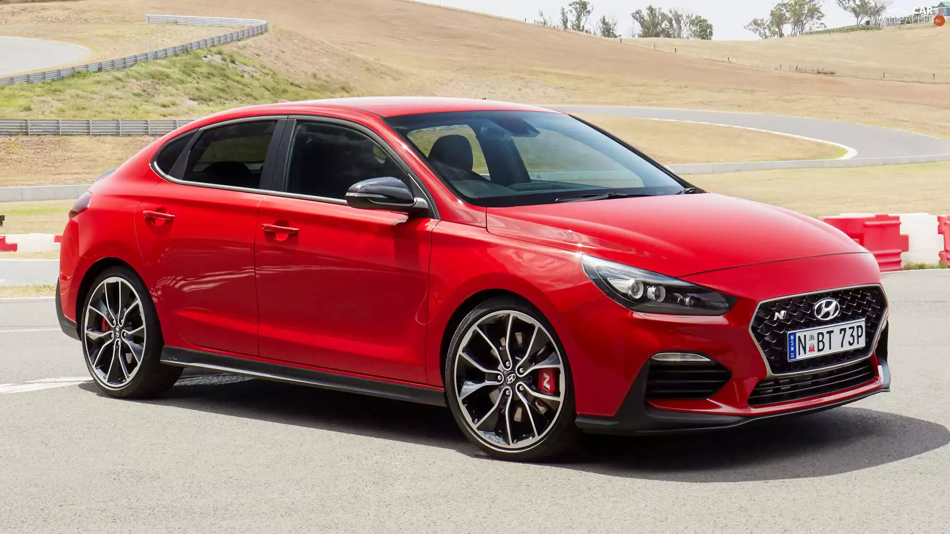 side, Red, Hyundai i30 N