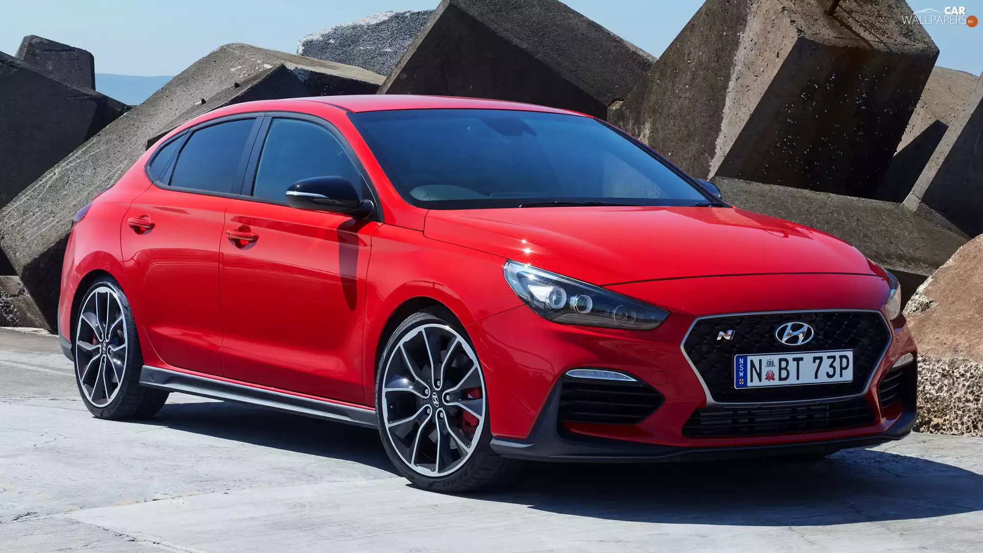 Red, Hyundai i30