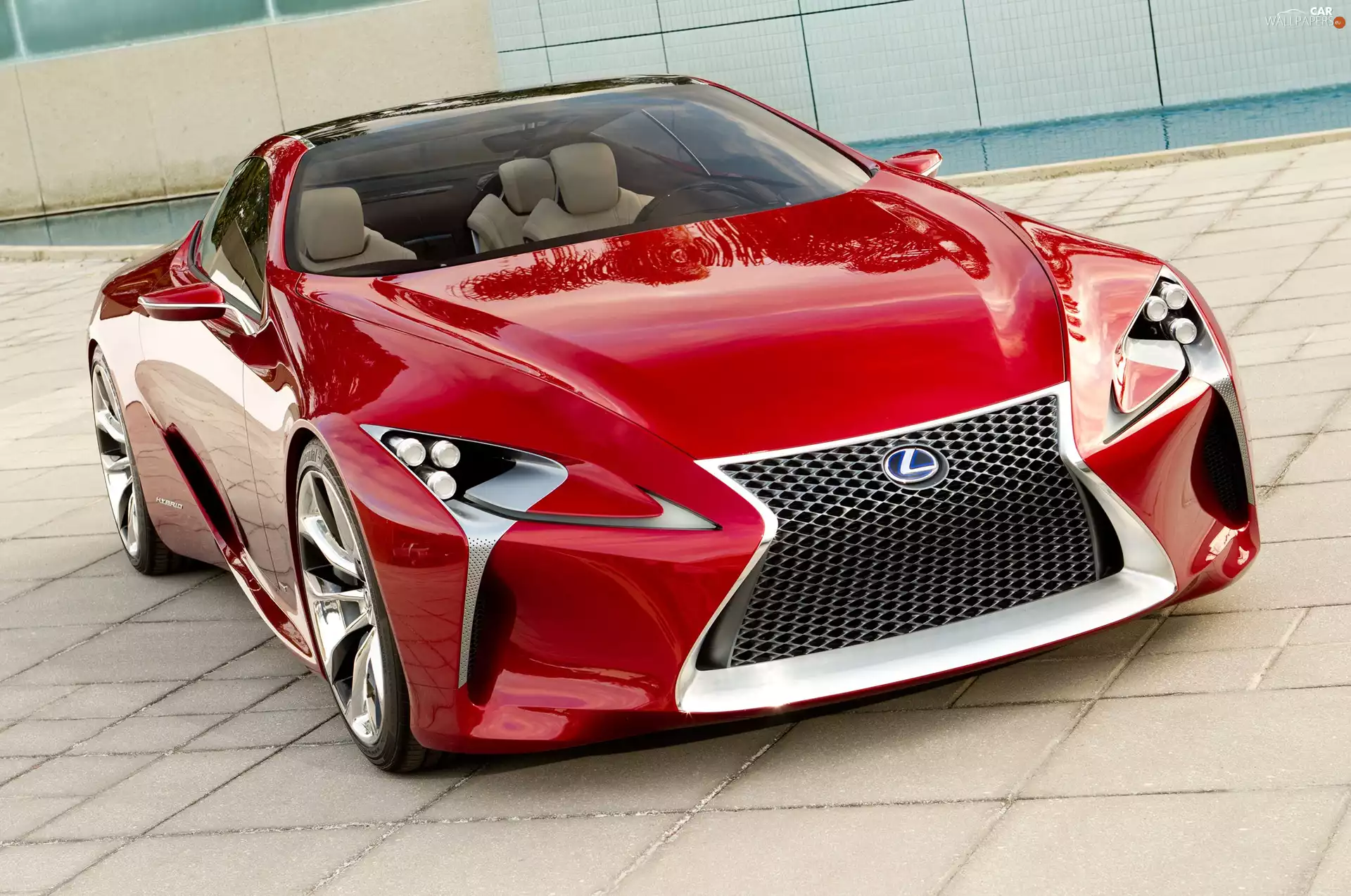 Red, Automobile, Lexus