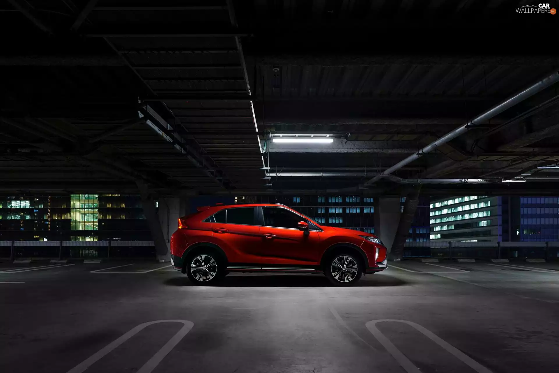 2018, Red, Mitsubishi Eclipse Cross