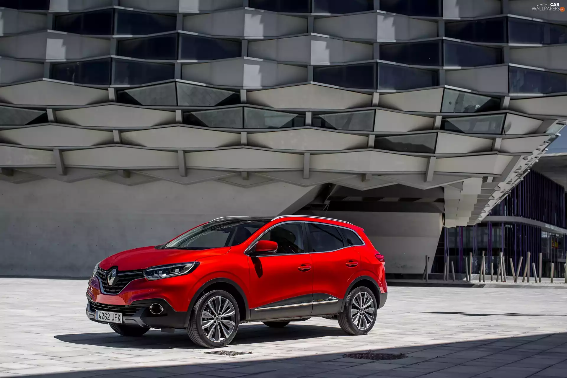 2015, Red, Renault Kadjar Crossover