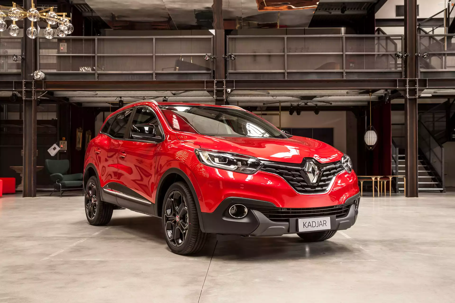 2016, Red, Renault Kadjar Hypnotic