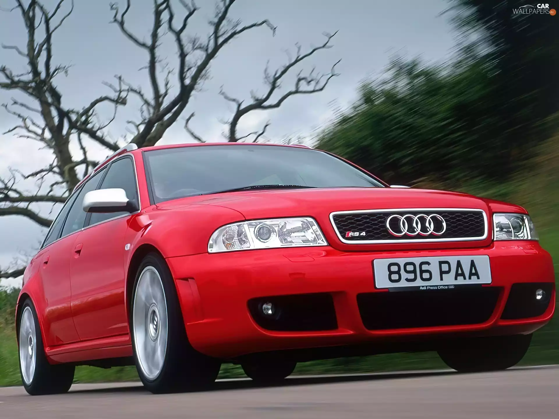 Red, Audi RS4