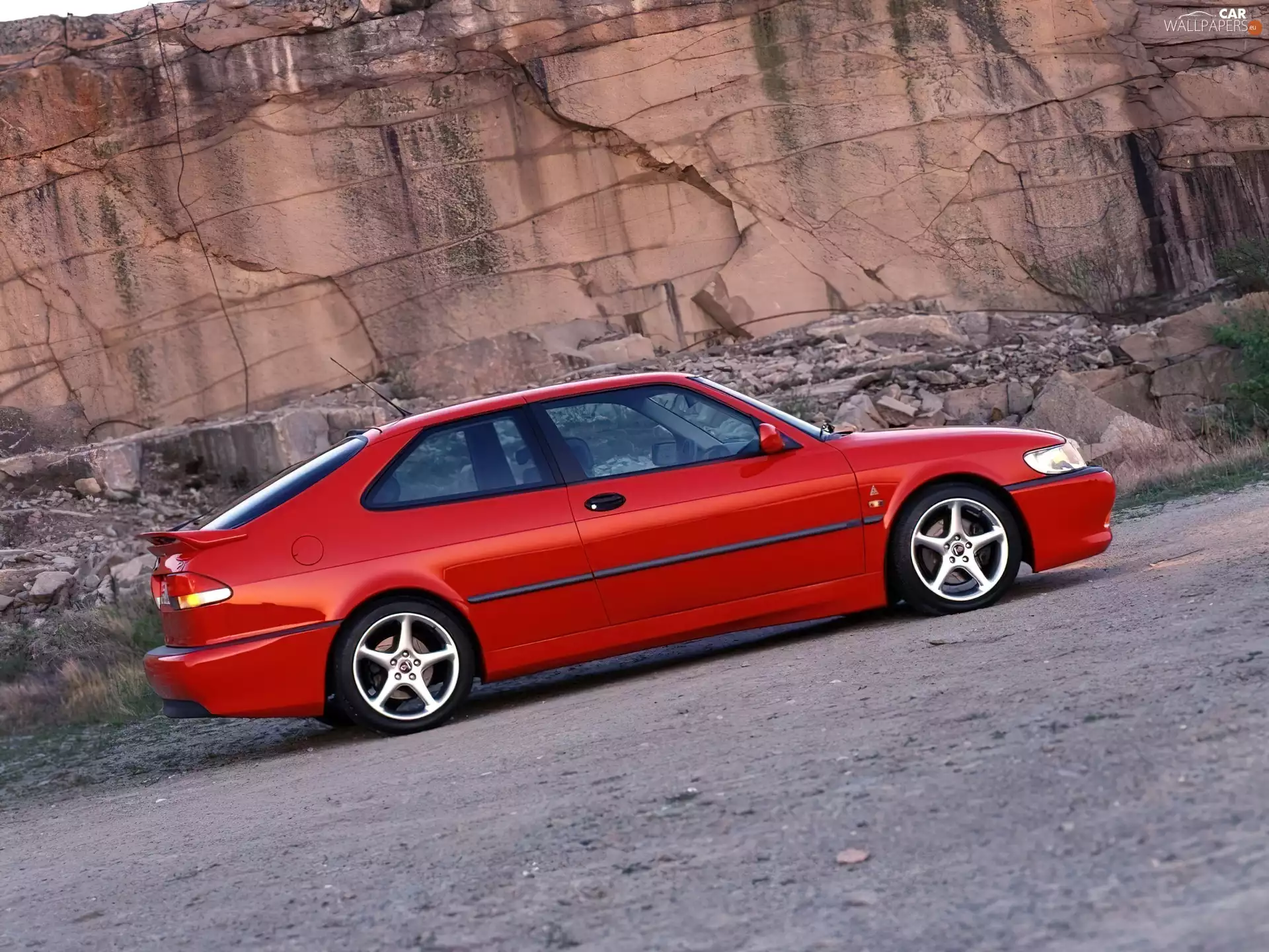 @, Red, Saab 9-3