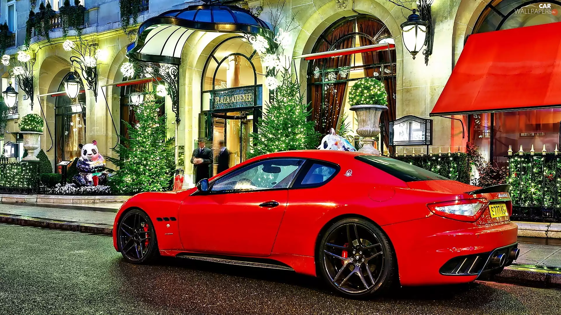 maserati, Red, Street, Gran Turismo