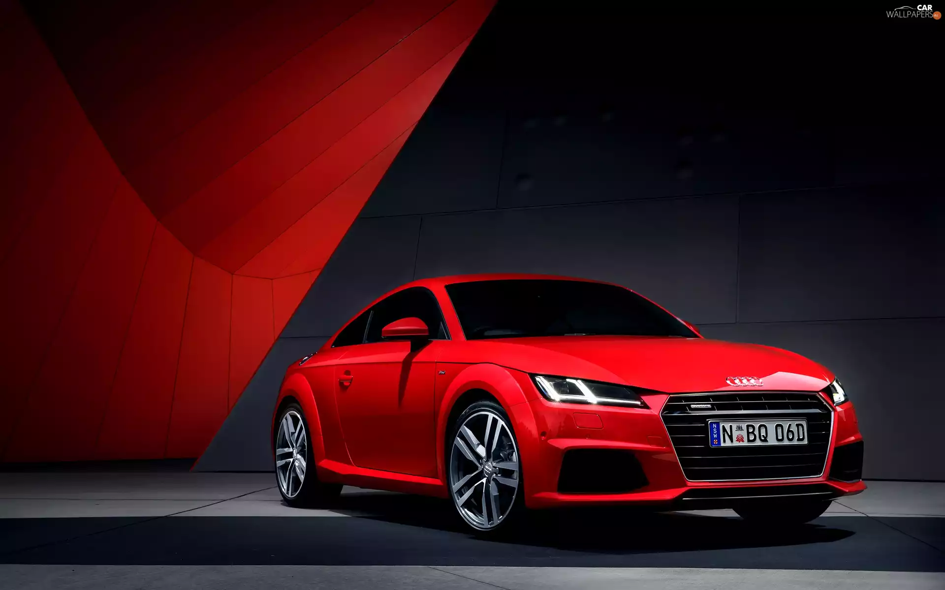 Red, Audi TT