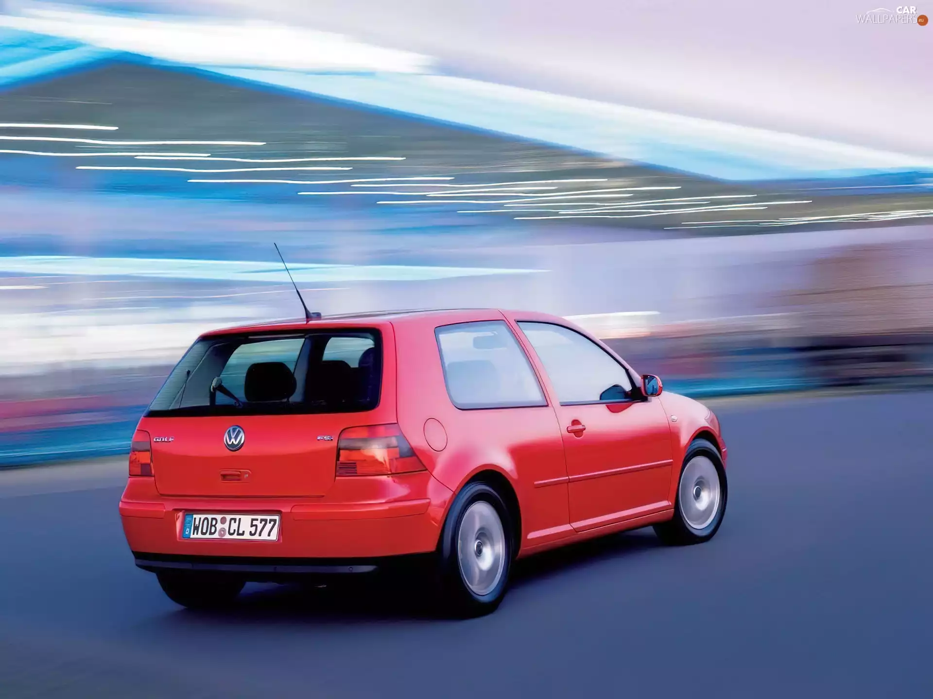 Volkswagen Golf 4, RED