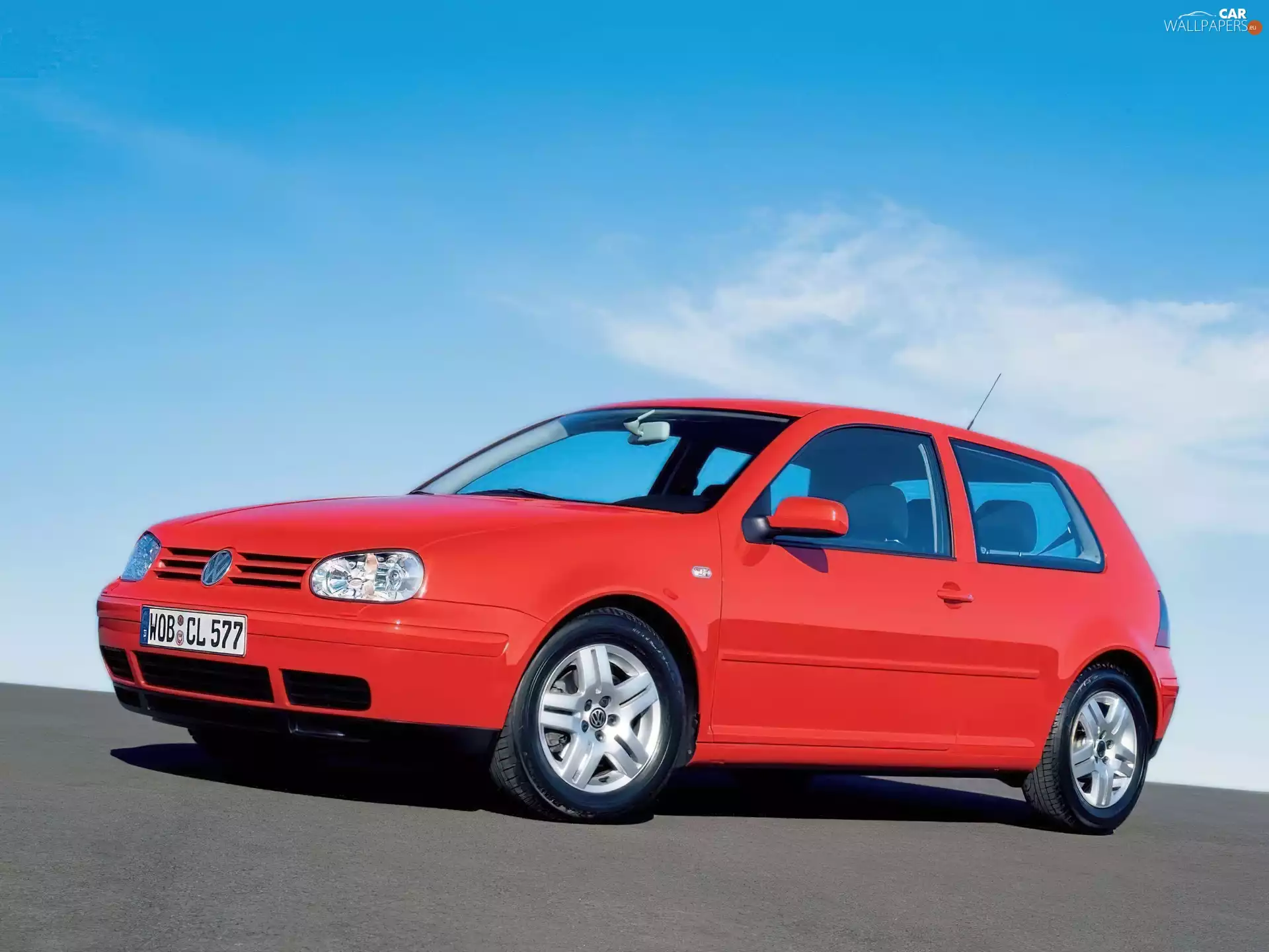 Volkswagen Golf 4, Red