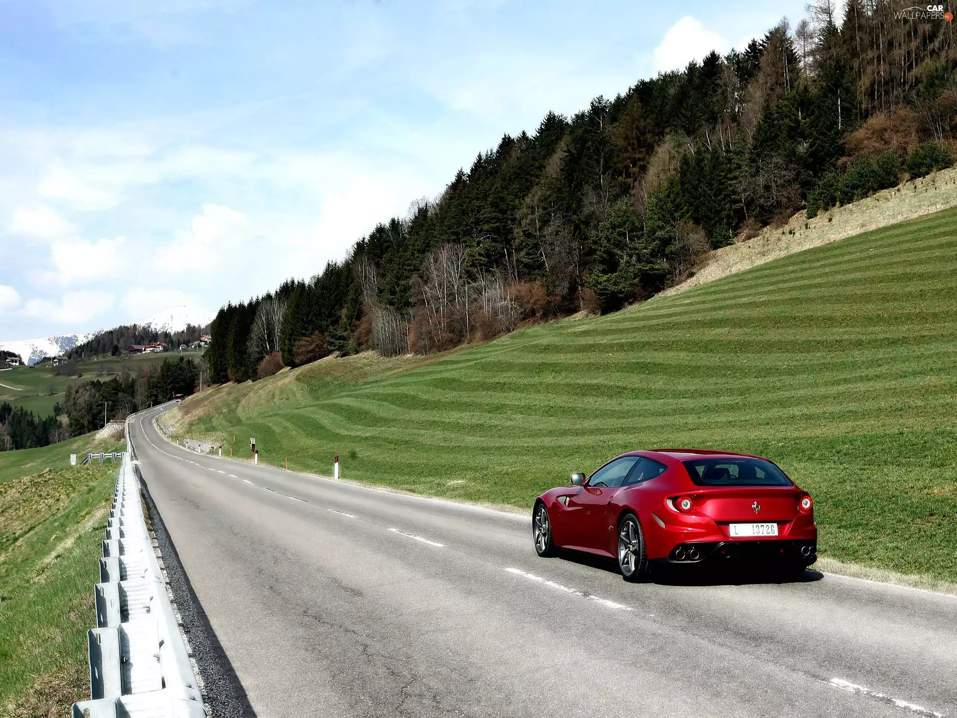 Way, Ferrari, FF, Red