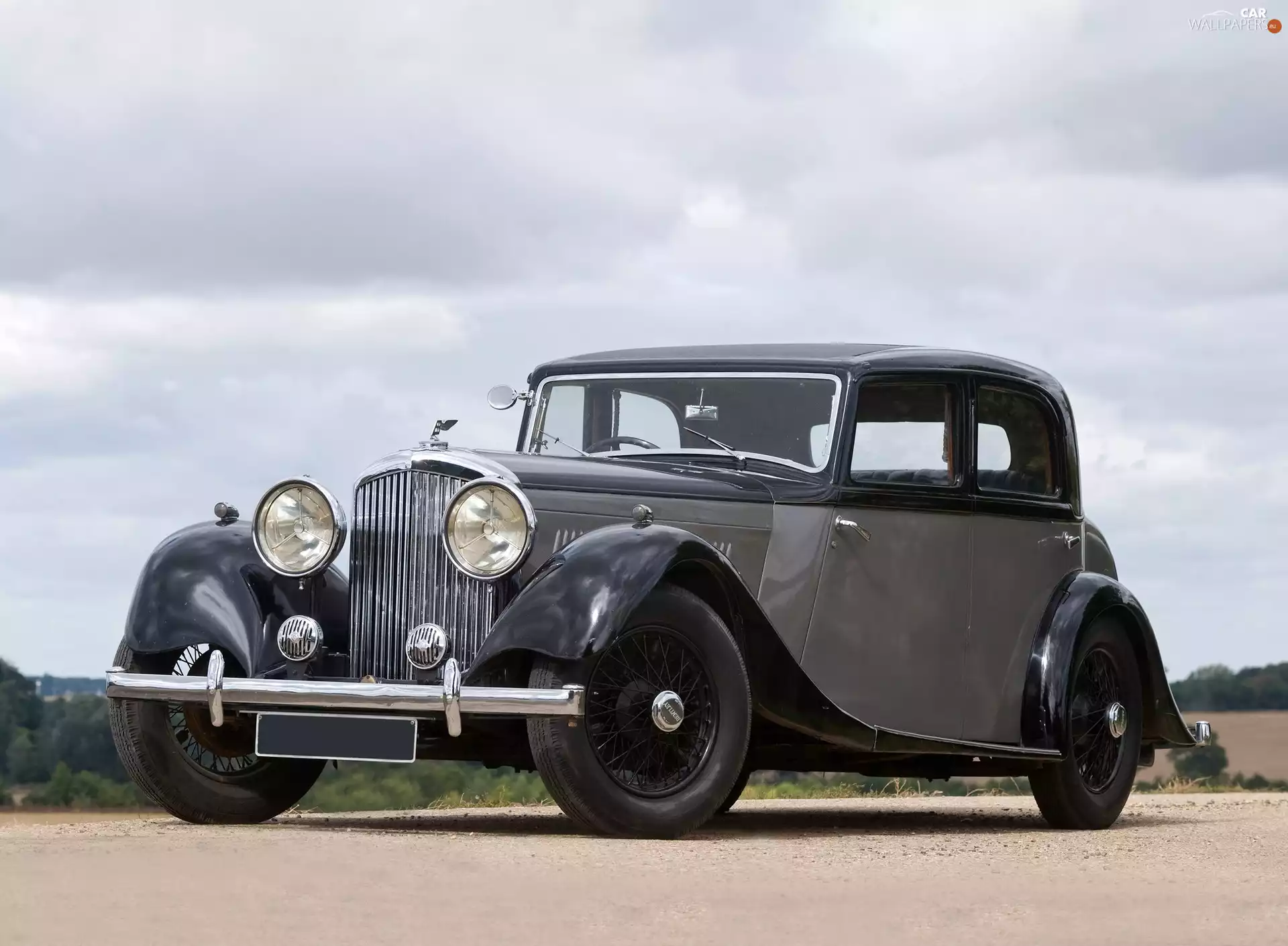 Retro, Bentley, Automobile