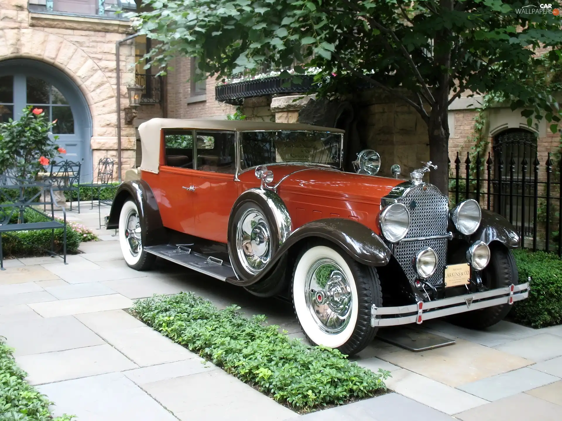 Packard 1929, motor car, Retro