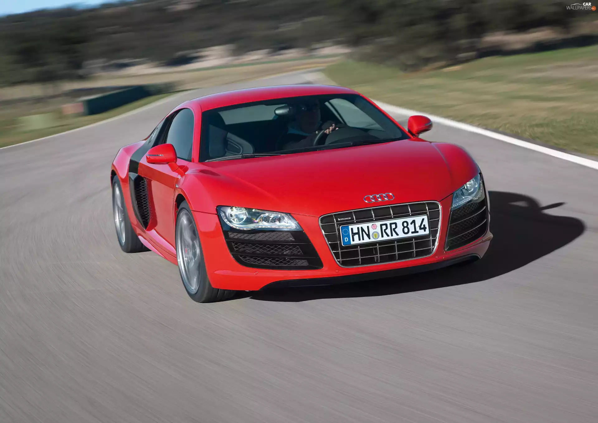 test, Audi R8, ride