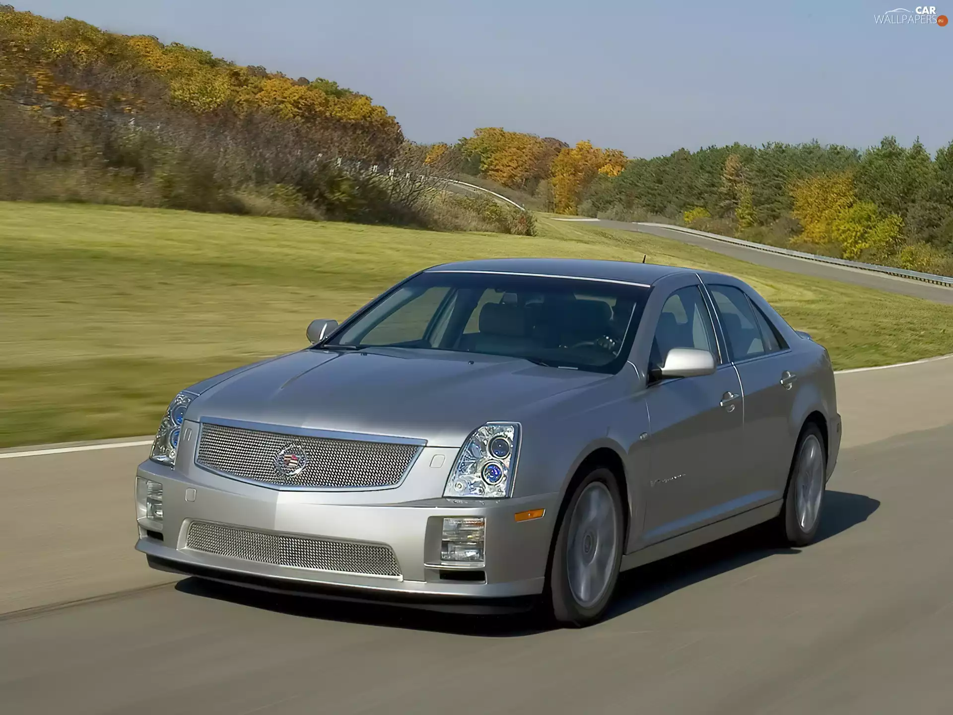 test, Cadillac STS, ride