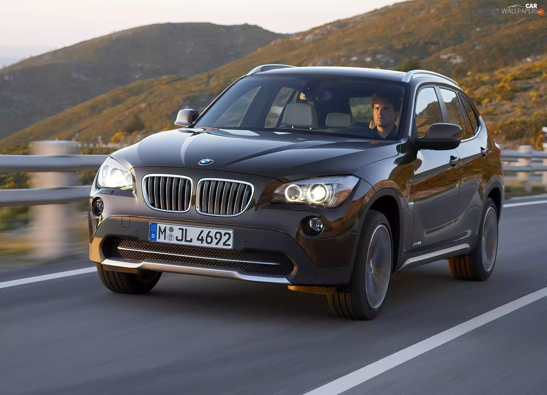 test, BMW X1, ride