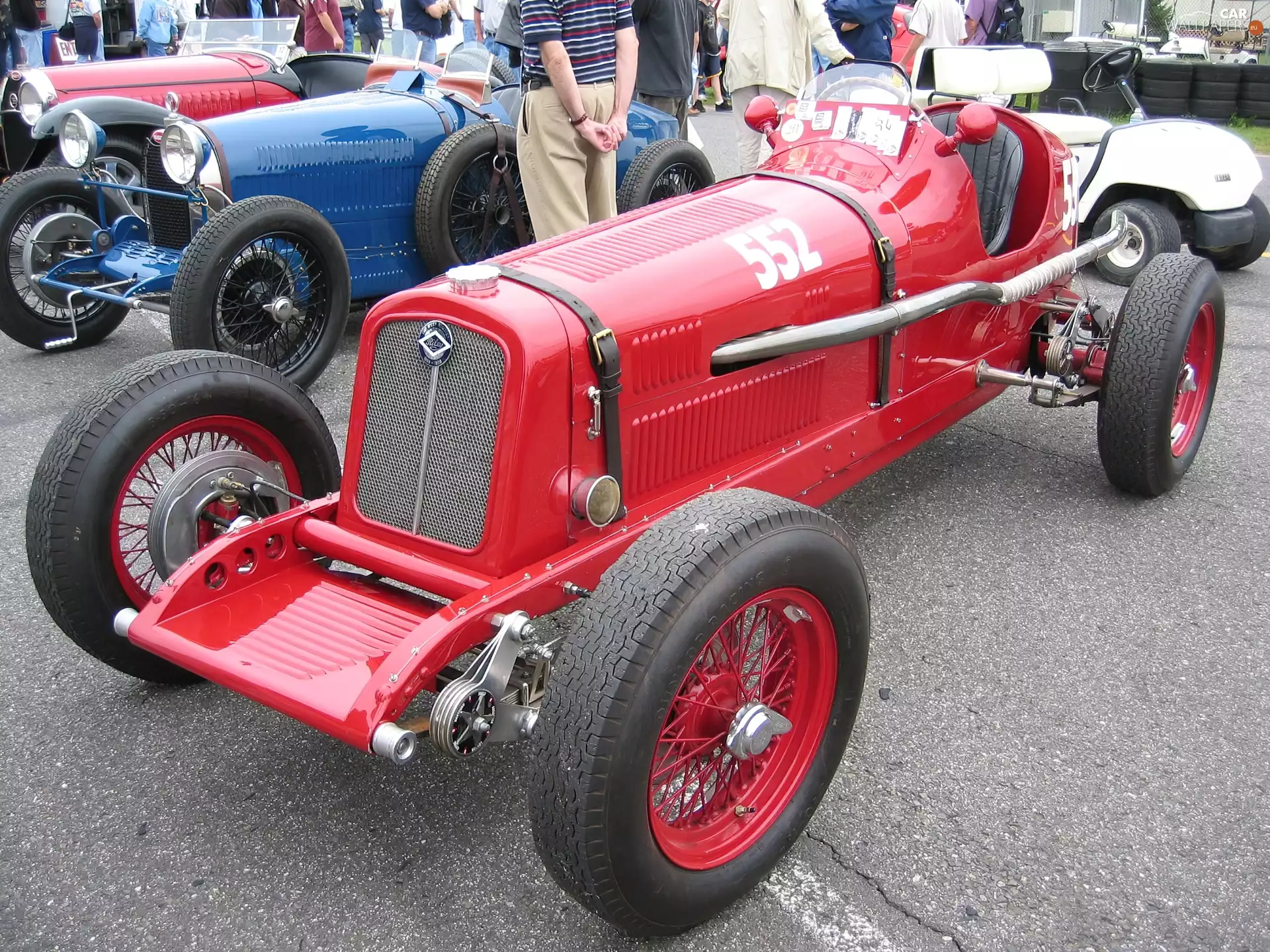 Classic Cars, red rims