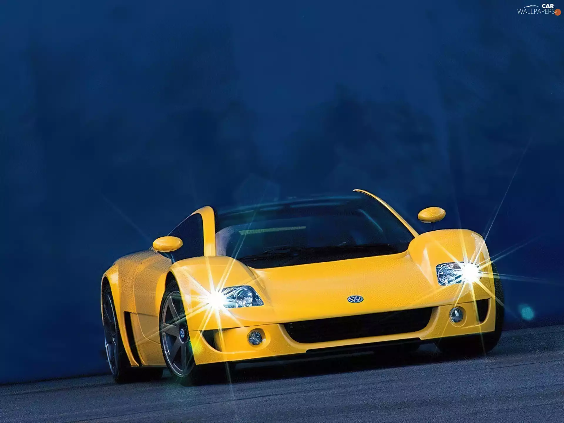 Volkswagen, Concept, car, Roadster