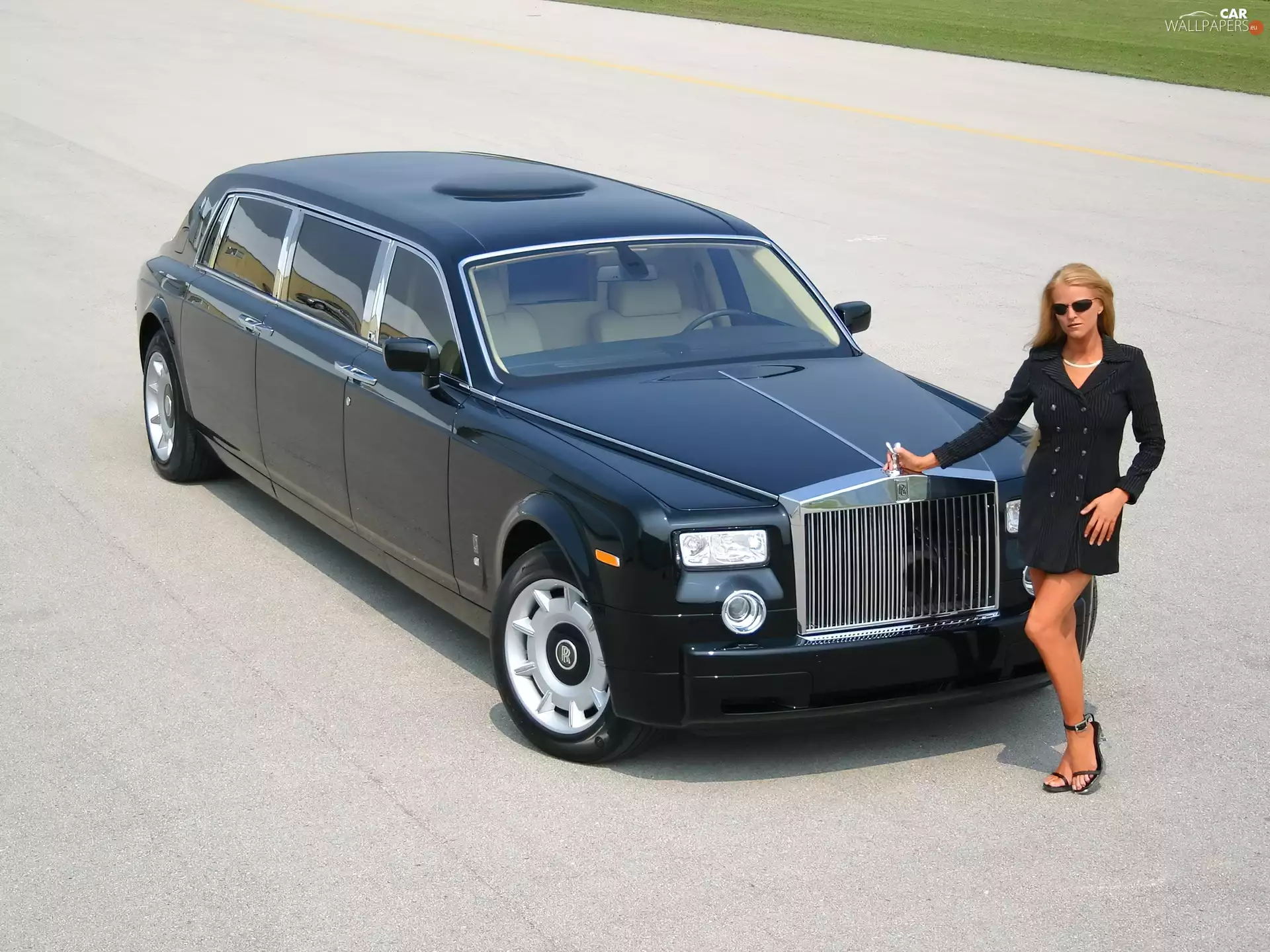 driving, Rolls-Royce Phantom, Limousine