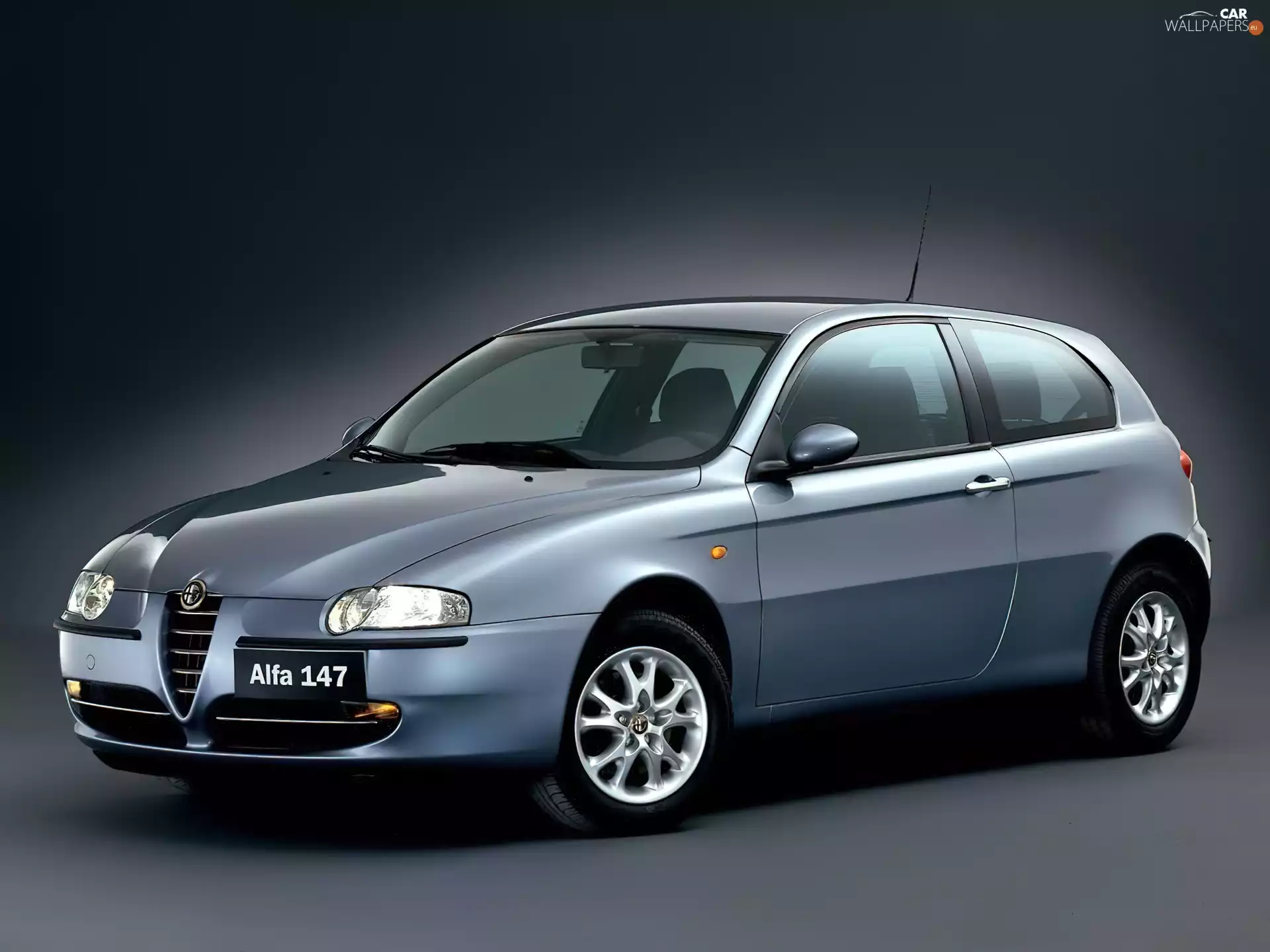 Alfa Romeo 147, blue, Metalic