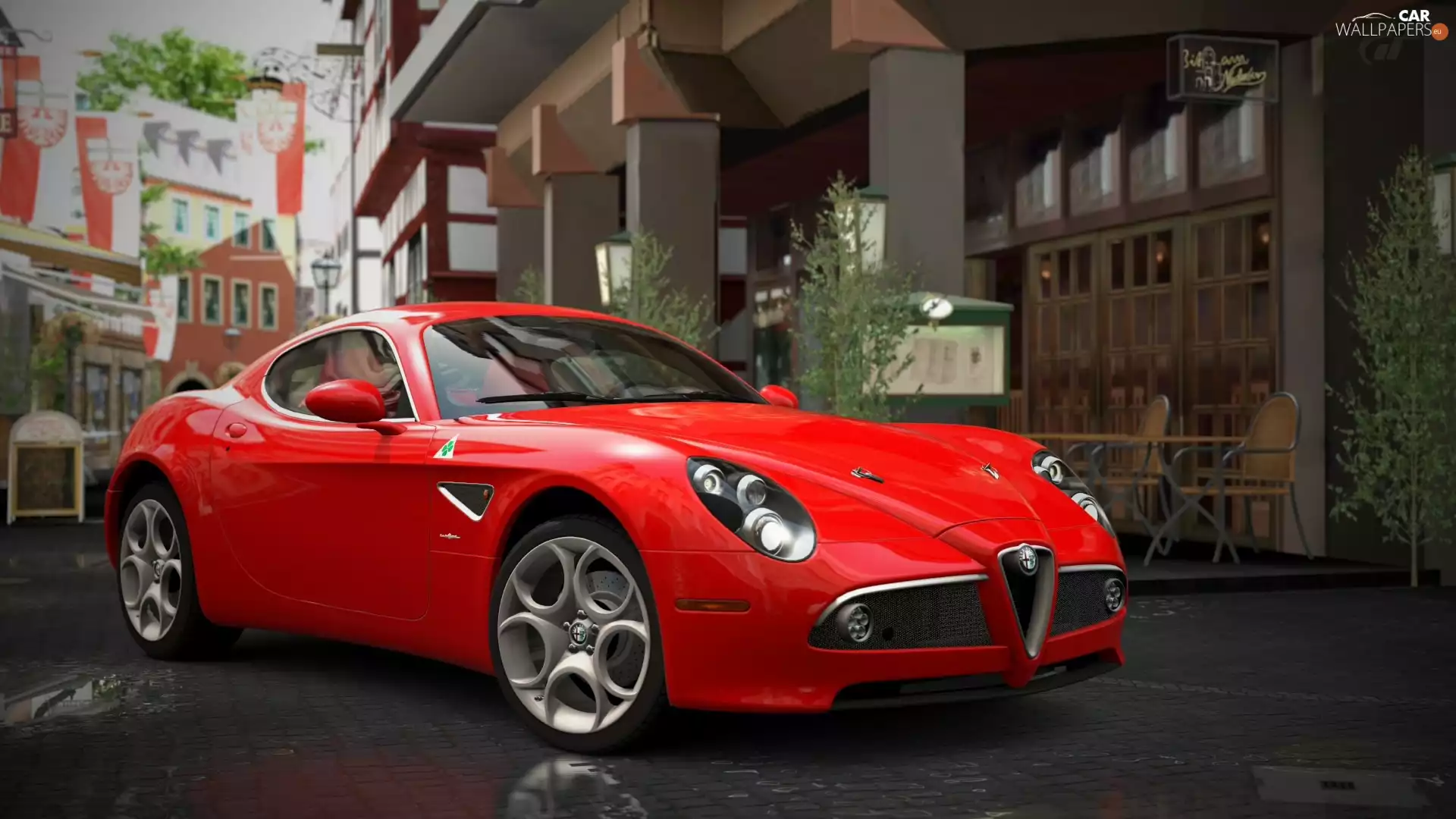 Alfa Romeo 8C Kompetizione, Street