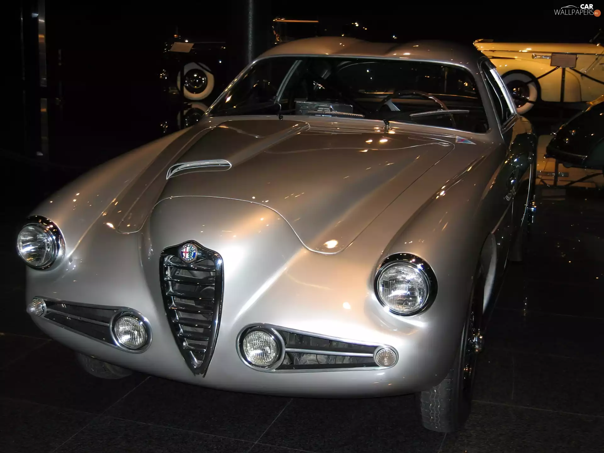 Alfa Romeo, light, Mask, Front