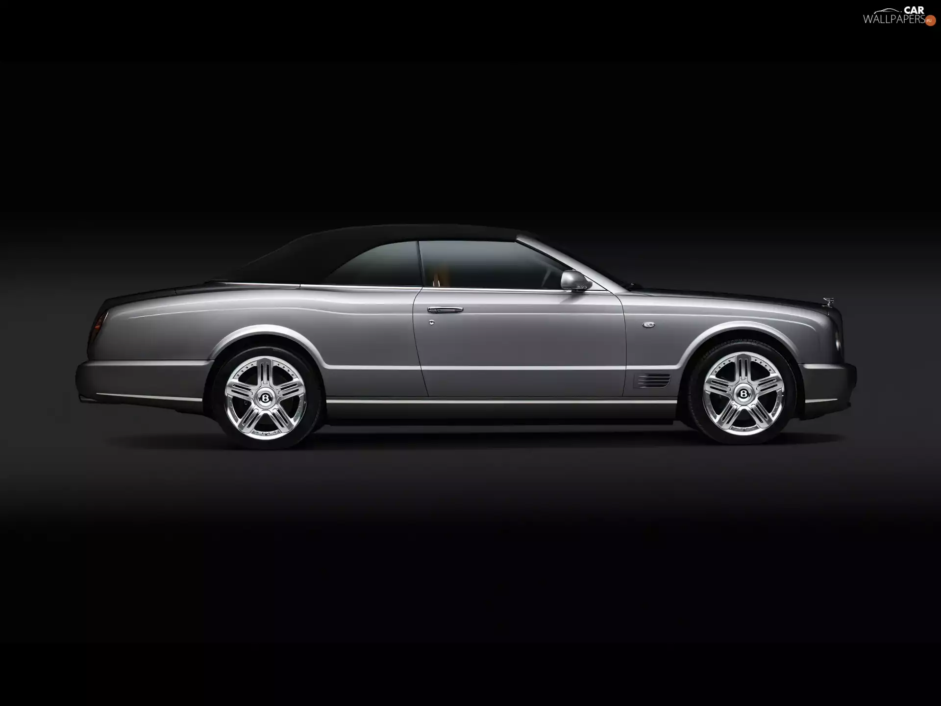 the roof, Bentley Azure, canvas