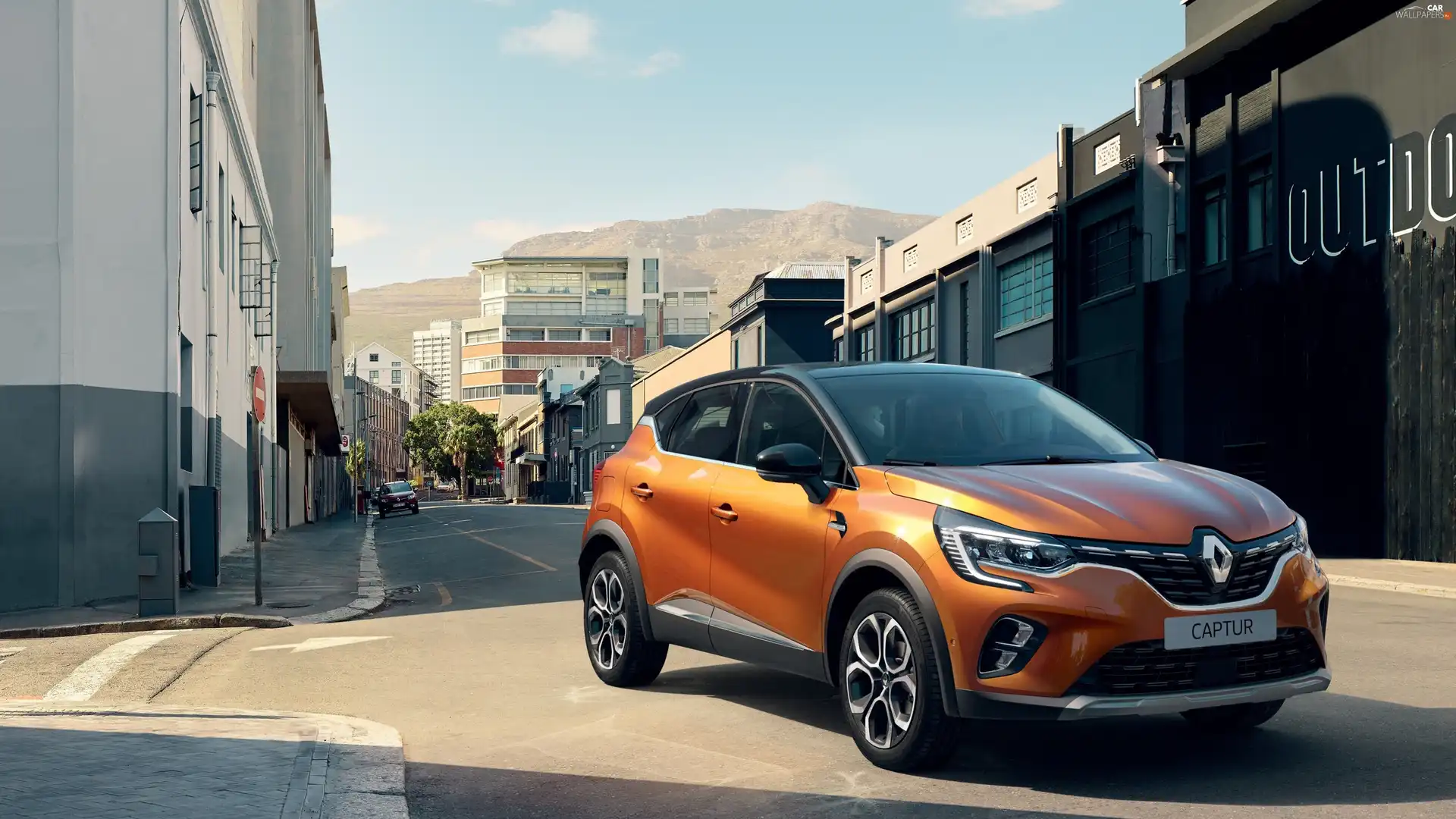 copper, Black, the roof, Renault Captur