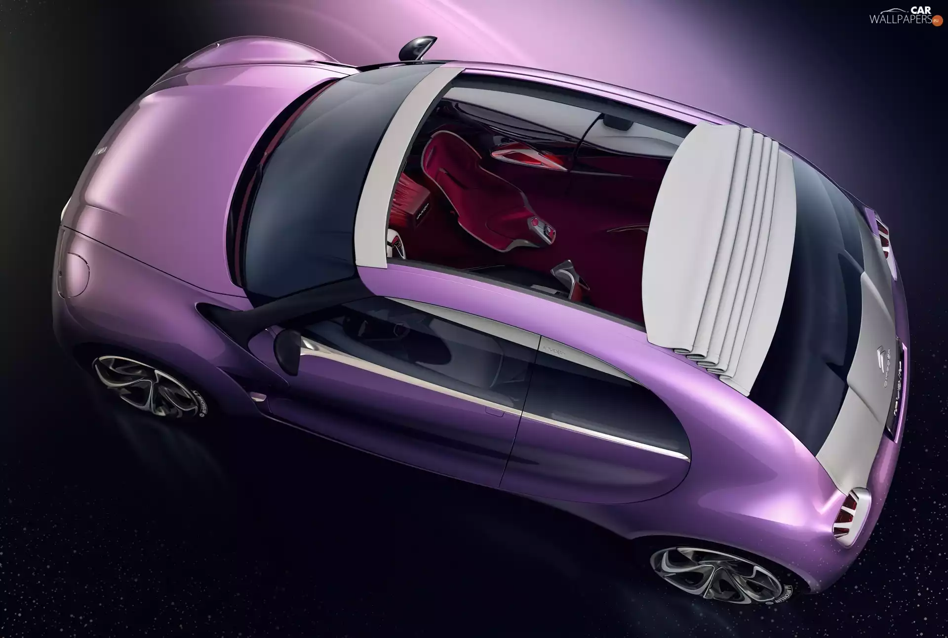 the roof, Citroen Revolte, extendible