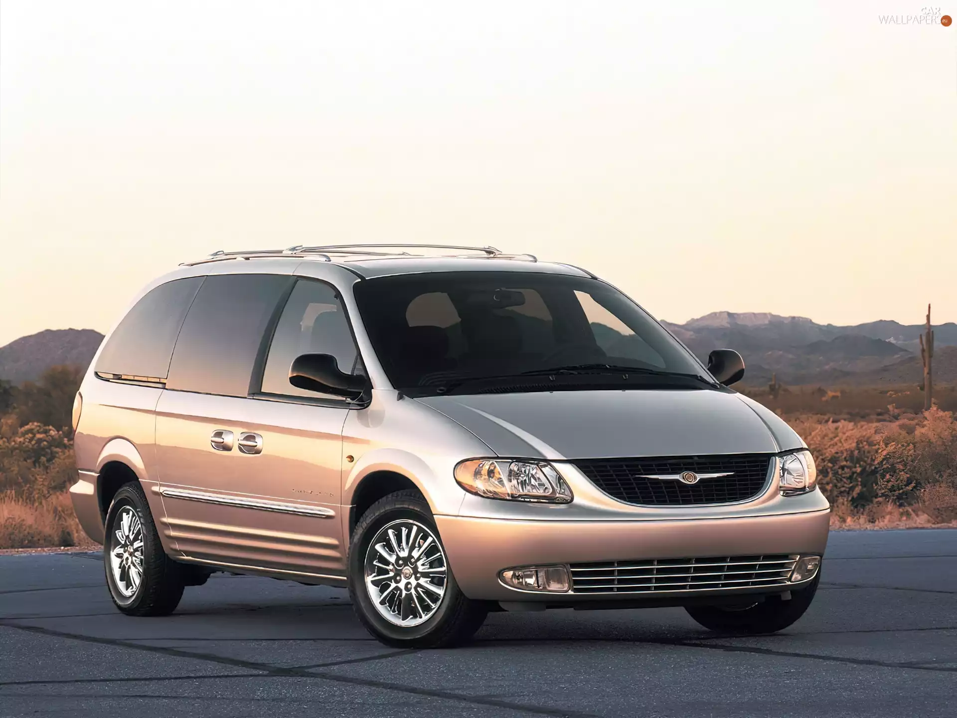 Grand Voyager III, roof, Chrysler, Rails